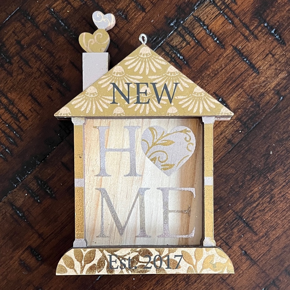Hallmark New Home Wood Ornament